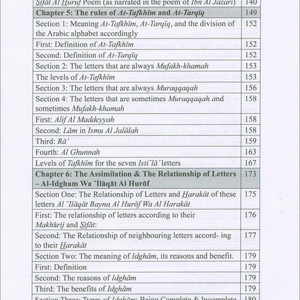 The Enlightenment - Tajweed Rules (English)