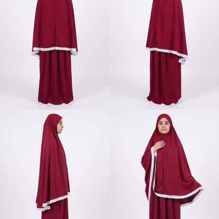 Women's Prayer Dress 2 Pieces (Without Sleeves)