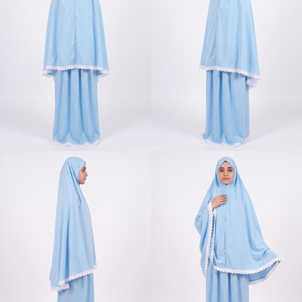 Women's Prayer Dress 2 Pieces (Without Sleeves)
