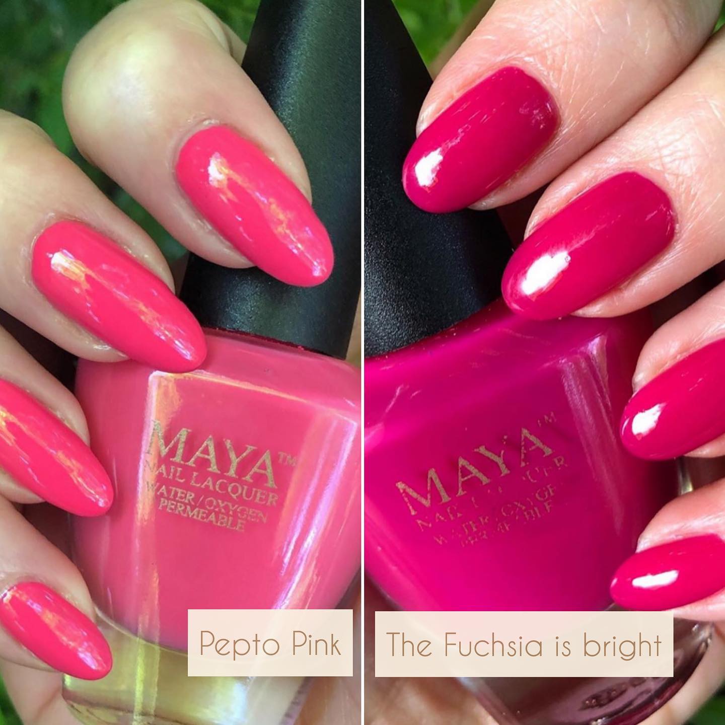 The Fuschia Breathable Nail Polish, Halal Nail Polish, Fast-Drying