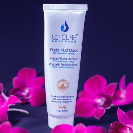 La Cure Dead Sea Facial Black Mud Mask, Deep Cleansing Pore Blackhead Removal - Purifying Face Mask & Face Care Gel for Women & Men(5.29oz)