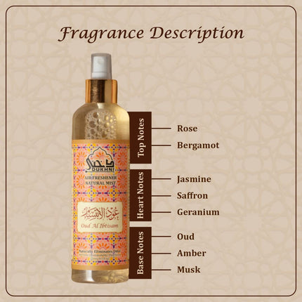 Al Faraash - Mist 250ml (Non-Alcoholic) Oud Al Mukhtar