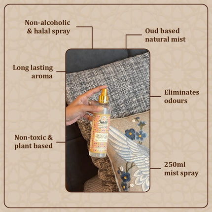 Al Faraash - Mist 250ml (Non-Alcoholic) Oud Al Mukhtar