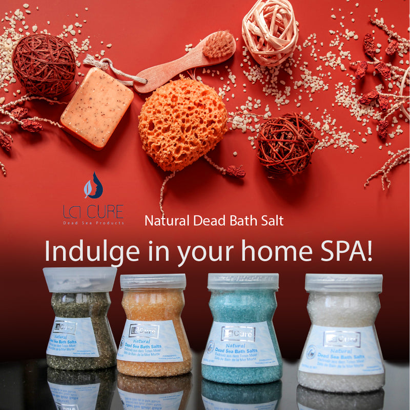 La Cure Natural Dead Sea Mineral Bath Salts (8.75oz) - Blue