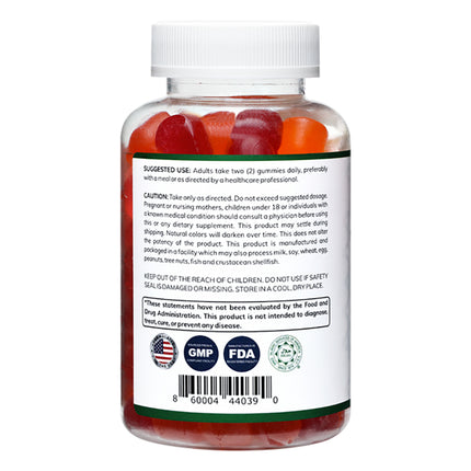 Halal Vitamin D3 2000IU Gummies (90 Gummies)