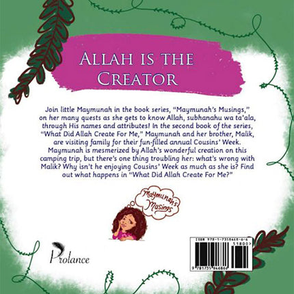 What Did Allah Create for Me?