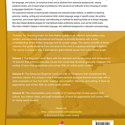 Al-Asas for Teaching Arabic to Non-Native Speakers: Part 2, Advanced Beginner (with Online Audio Content)