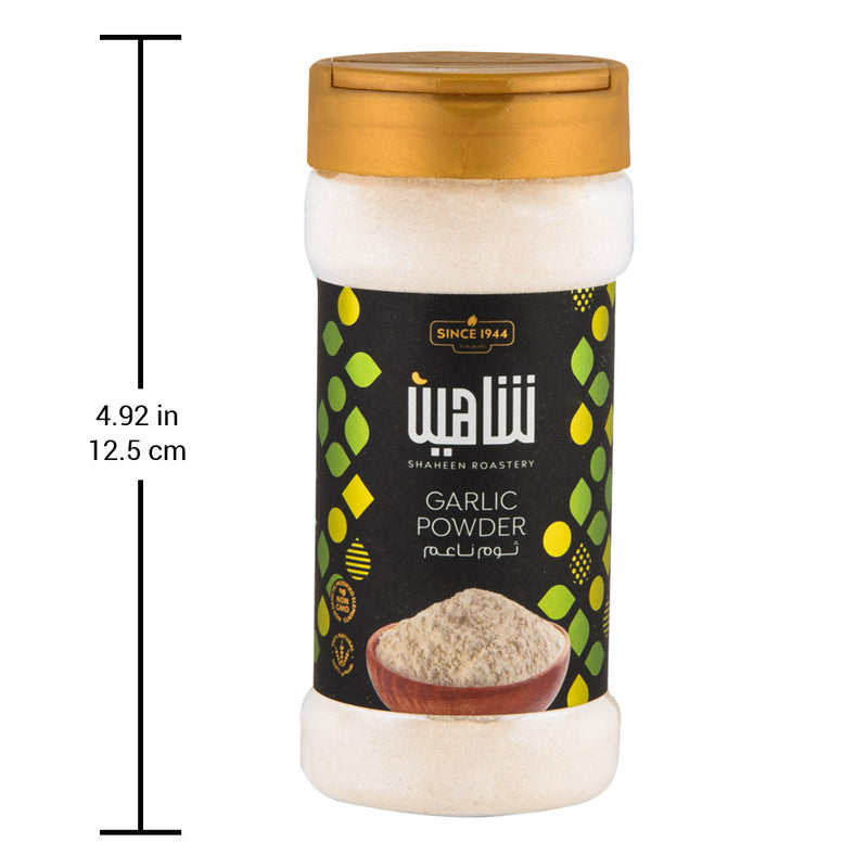 Shaheen Garlic Powder, with Robust Flavor,3.35oz - ثوم ناعم