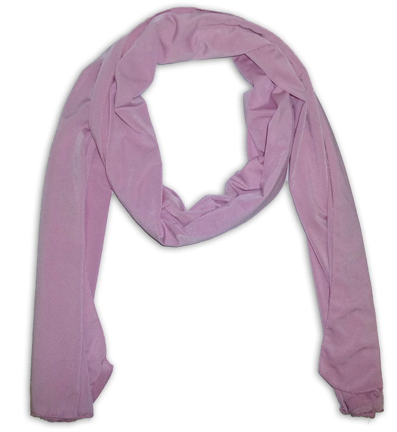 Women's Silky Scarf Wrap Shawl - Plain Color