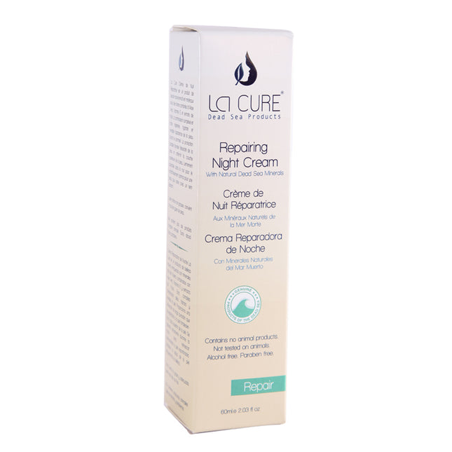 La Cure Dead Sea Repairing Night Cream, It helps purify and nourish the skin, leaving it healthy, silky and smooth (2.03fl oz)