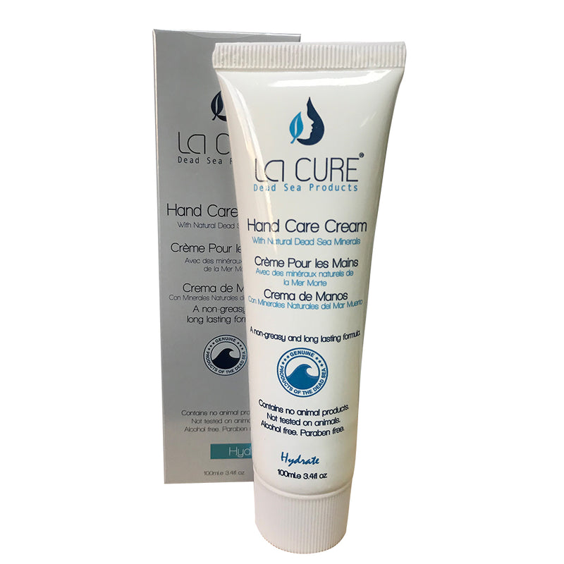 La Cure Dead Sea Hand Cream, Deep Moisture For Dry Hands And Cracked Skin (3.4fl oz)
