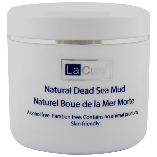 La Cure Natural Dead Sea Black Mud for Acne, Blackheads, and Oily Skin, Facial Self Care for Men and Women, Minimize Pores with Dead Sea Mud(28.22oz)