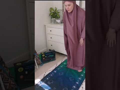 My Salah Mat for Adults - Smart Interactive Prayer Mat for Adults & Reverts Learning Surahs, Salah, Duas, & More - Muslim Prayer Rug with 25 Touch Keys, Padded Prayer Mat Layer, & Speaker for Ages 8+