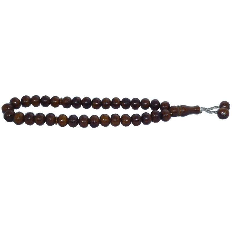 Islamic 33 Prayer Beads Misbaha - Oval Shape