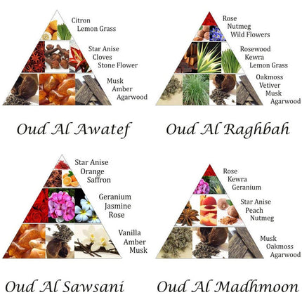 Oud Bakhoor Variety Box (Refill Pack)