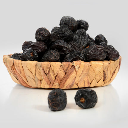Ajwa Al Madina Dates - Premium Quality (Latest Crop!) - 1.1lb (500g) - Fiber-Rich Snack Dry Fruit