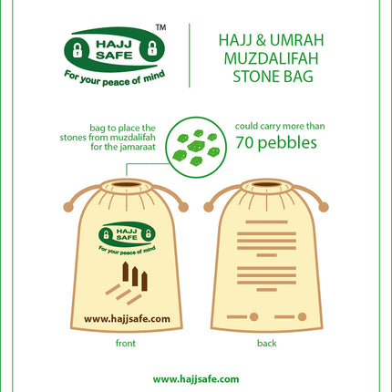 Hajj & Umrah Shoe and  Prayer Mat Bag