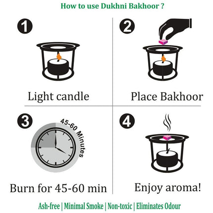 Oud Bakhoor Variety Box & Rainbow Exotic Burner