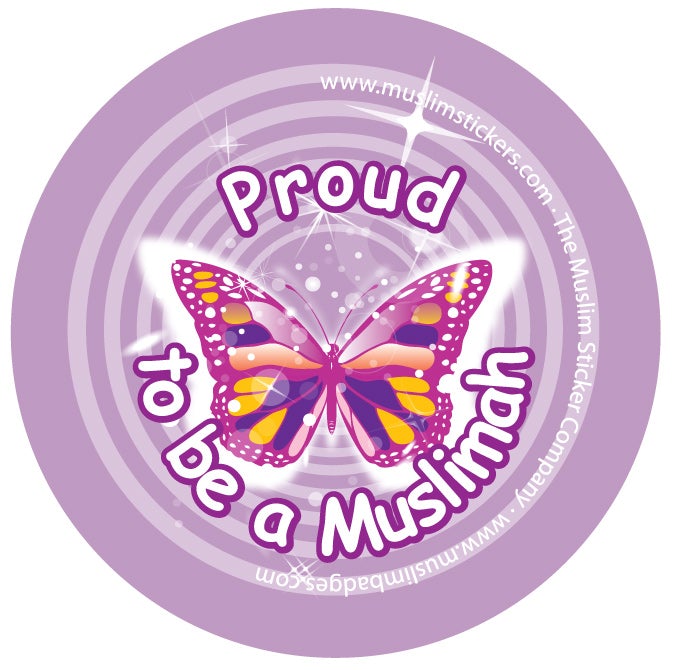 Proud to be a Muslimah (5 Lilac Badges)