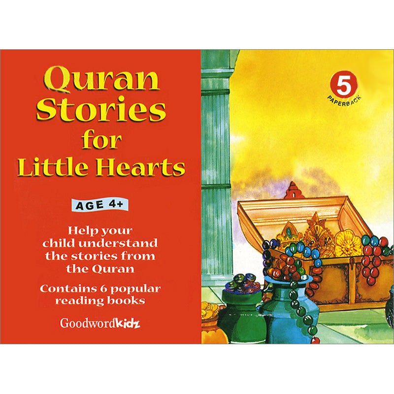 Quran Stories for Little Hearts Gift Box: 5  (6 Books)