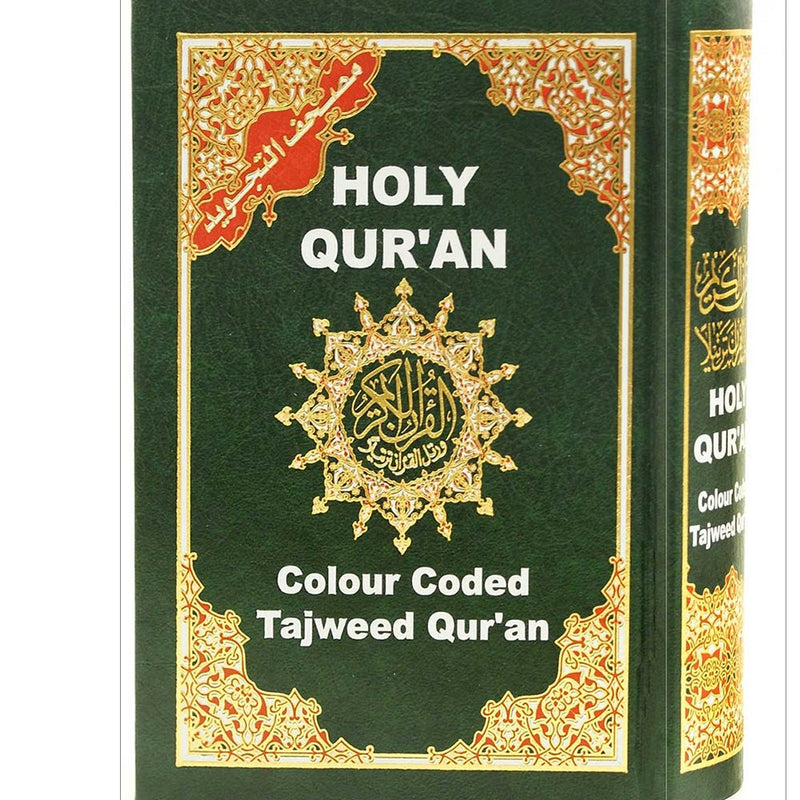 Color Coded Tajweed Quran (Indian) Script