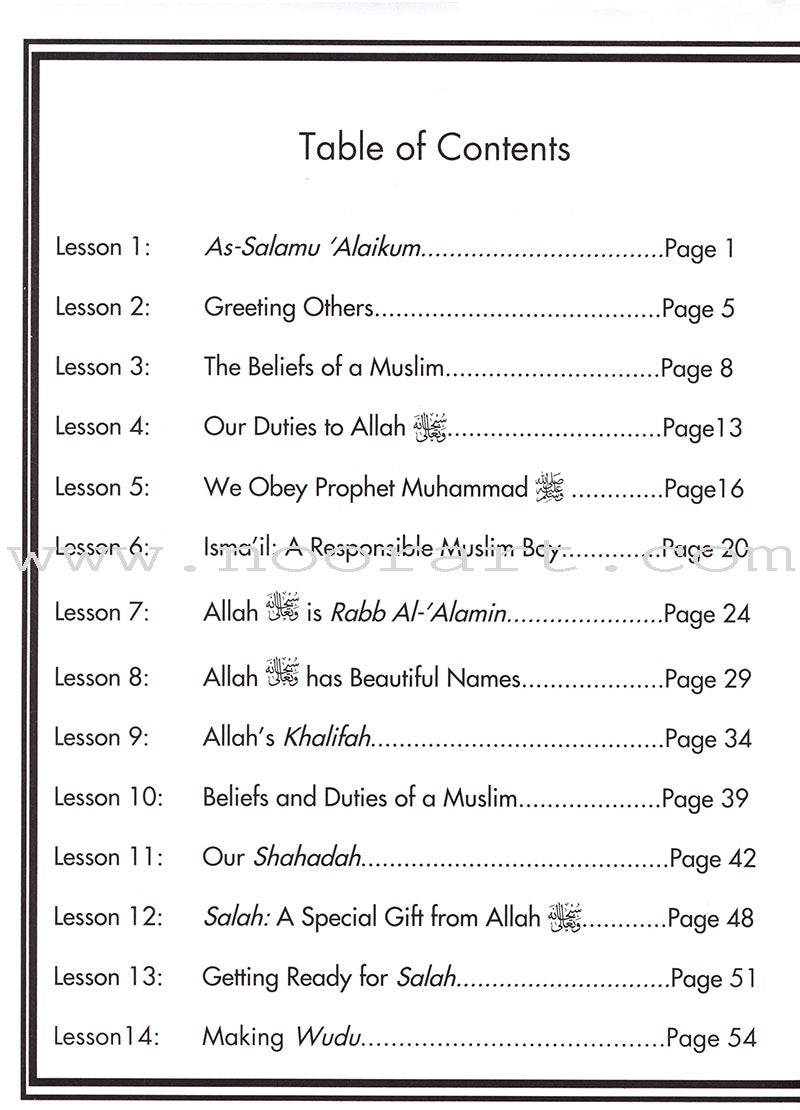 We Are Muslims Workbook: Grade 2