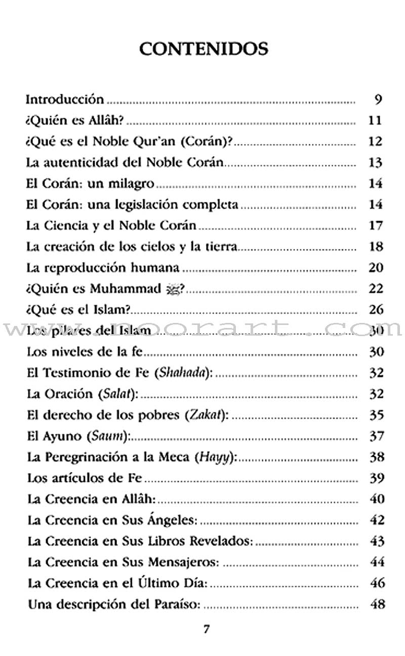 Introducción al Islam – Introduction to Islam (Spanish)