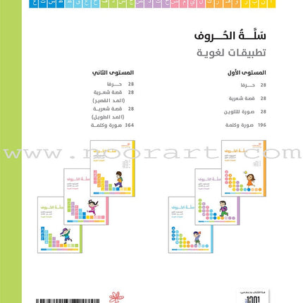 The Basket of Letters: Level 2 (3 Books) سلة الحروف (تطبيقات لغوية المستوى الثاني)