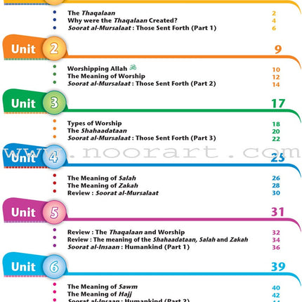 ICO Islamic Studies Textbook: Grade 4 (Light Edition)