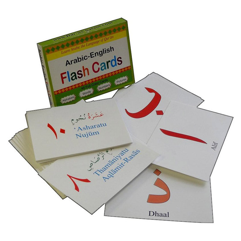 Flash Cards -  Learn Arabic the Language of Qur'an, Arabic-English  (Flash Cards)   كروت فلاش / إنجليزي-عربي