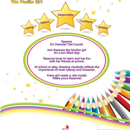 A Day With Razanne Coloring Book