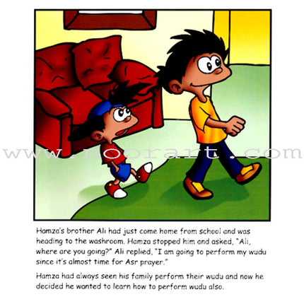 Hamza Learns Wudu