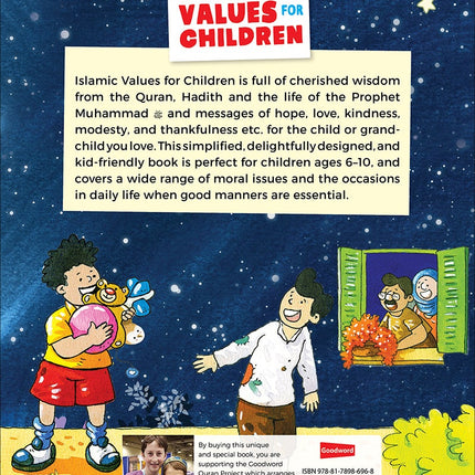 Islamic Values for Children (Medium Size)