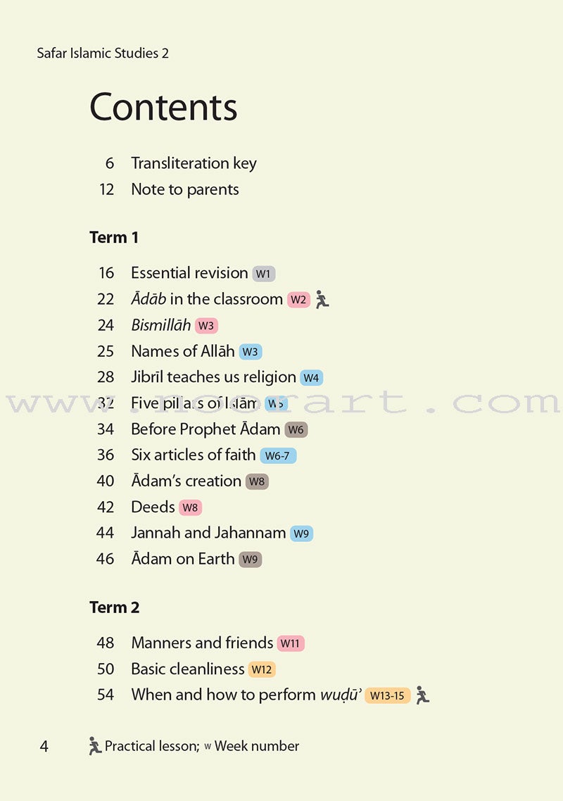 Safar Islamic Studies Textbook: Level 1