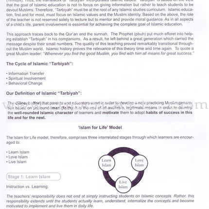 I Love Islam Teacher/Parent Guide: Level 4