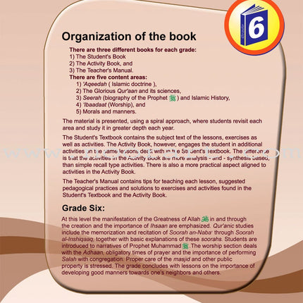 ICO Islamic Studies Teacher's Manual: Grade 6, Part 2