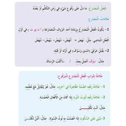 In The Arabic Language Garden Simplified Grammar: Level 6 في حديقة اللغة العربية كتاب التمارين