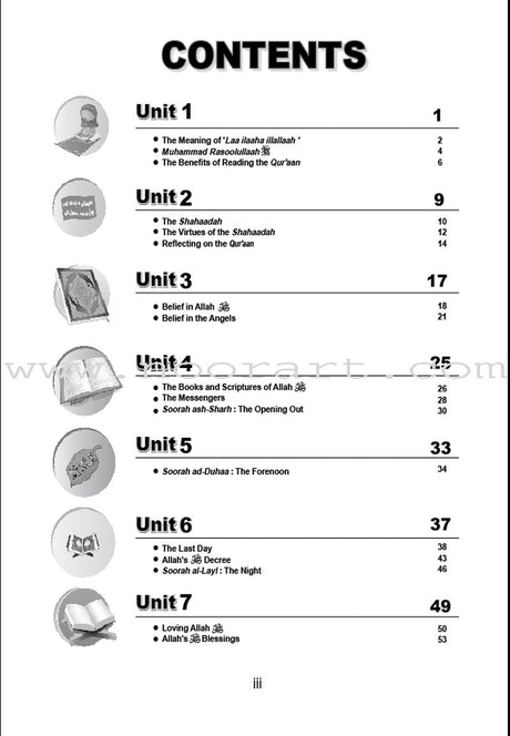 ICO Islamic Studies Workbook: Grade 2, Part 1