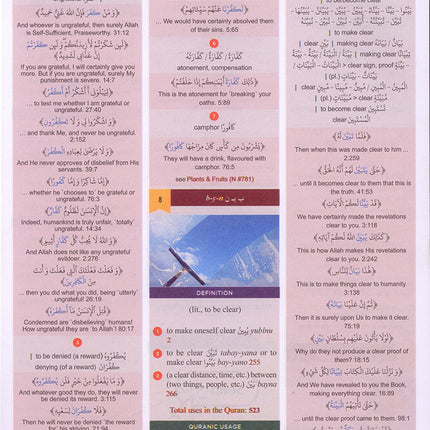The Clear Quran Series Dictionary