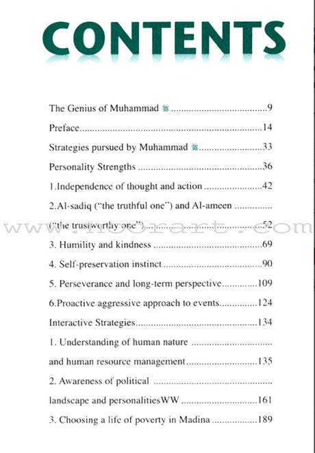 Strategies of Prophet Muhammad (S)