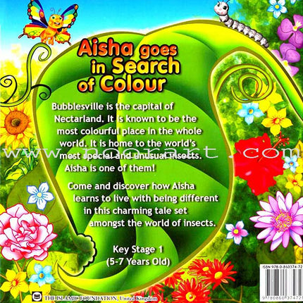 Aisha goes in Search of Colour