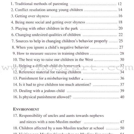 Answers to Frequently Asked Questions on Parenting: Part 1