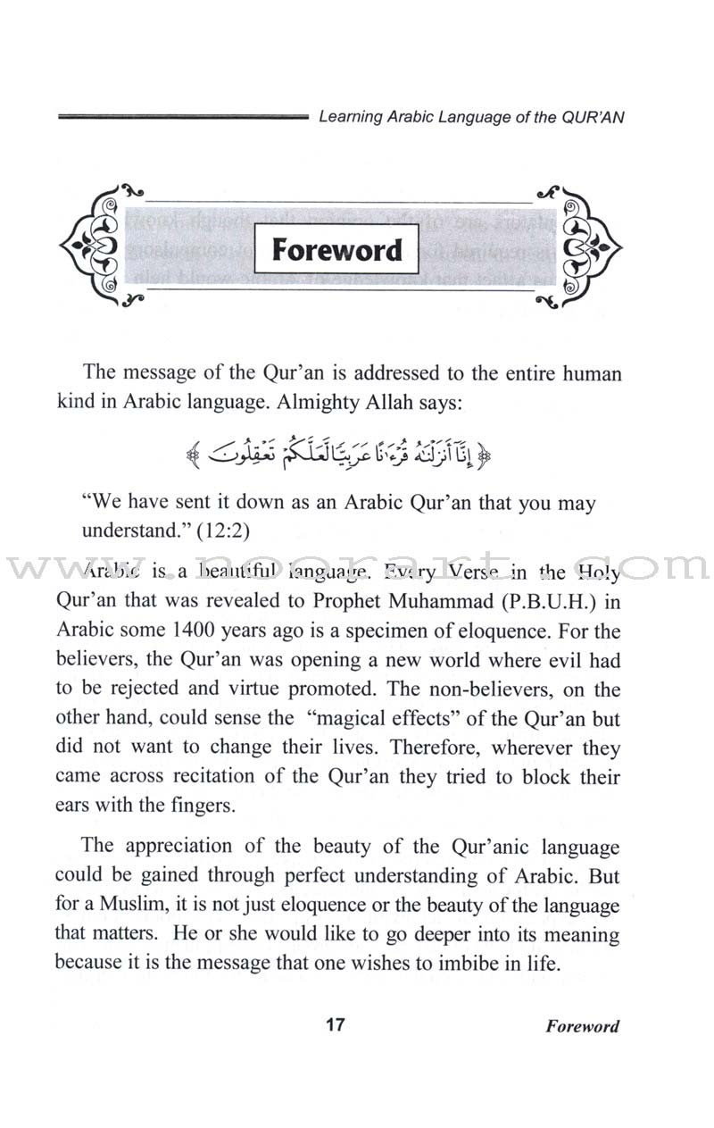 Learning Arabic - Language of the Qur'an