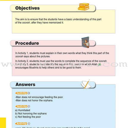 ICO Islamic Studies Teacher's Manual: Grade 2, Part 2
