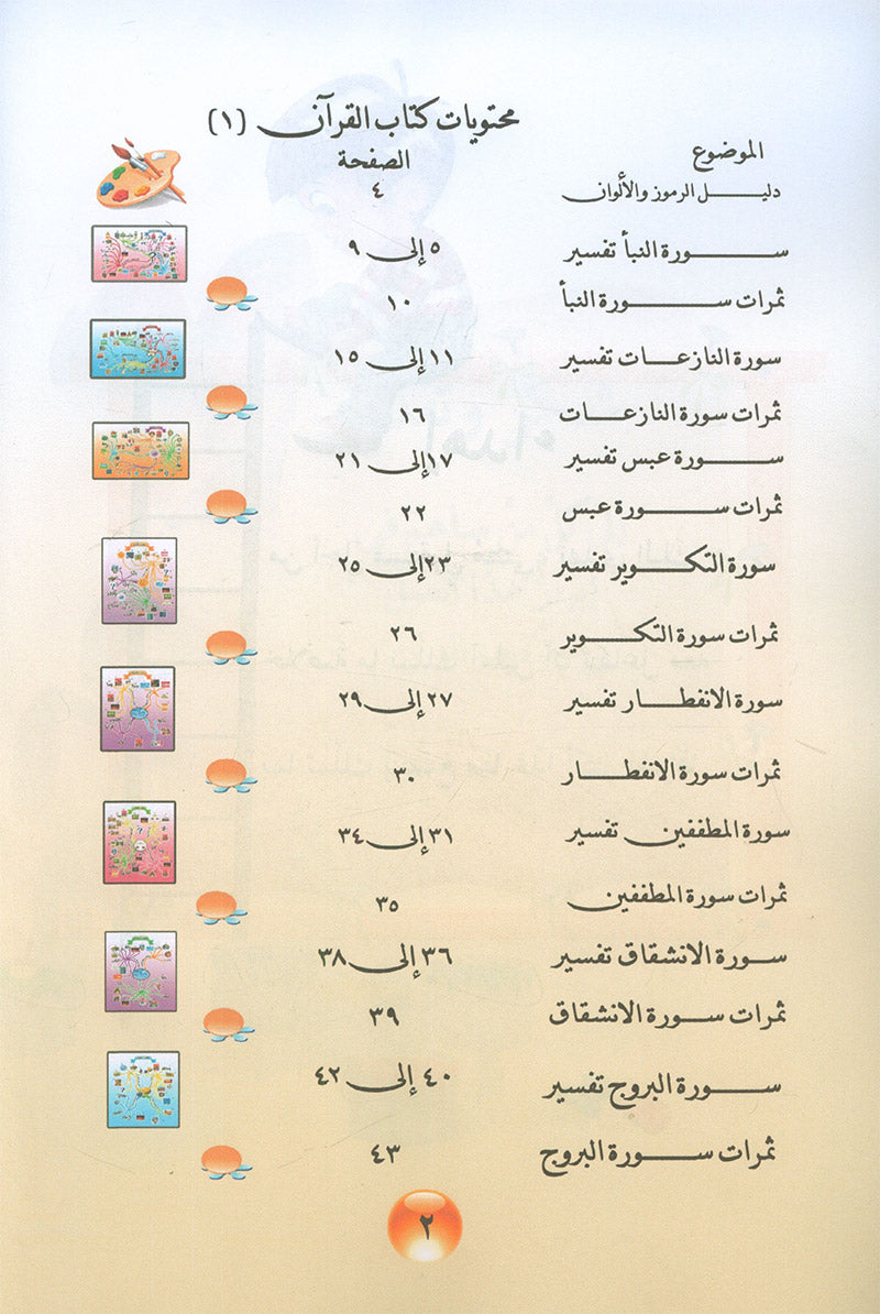 Nuri Series - Education through the Holy Quran: Book 2 (Juz' Amma) سلسة نوري للتربية بالقرآن الكريم