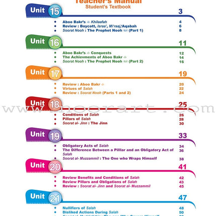 ICO Islamic studies Teacher's Manual: Grade 4, Part 2