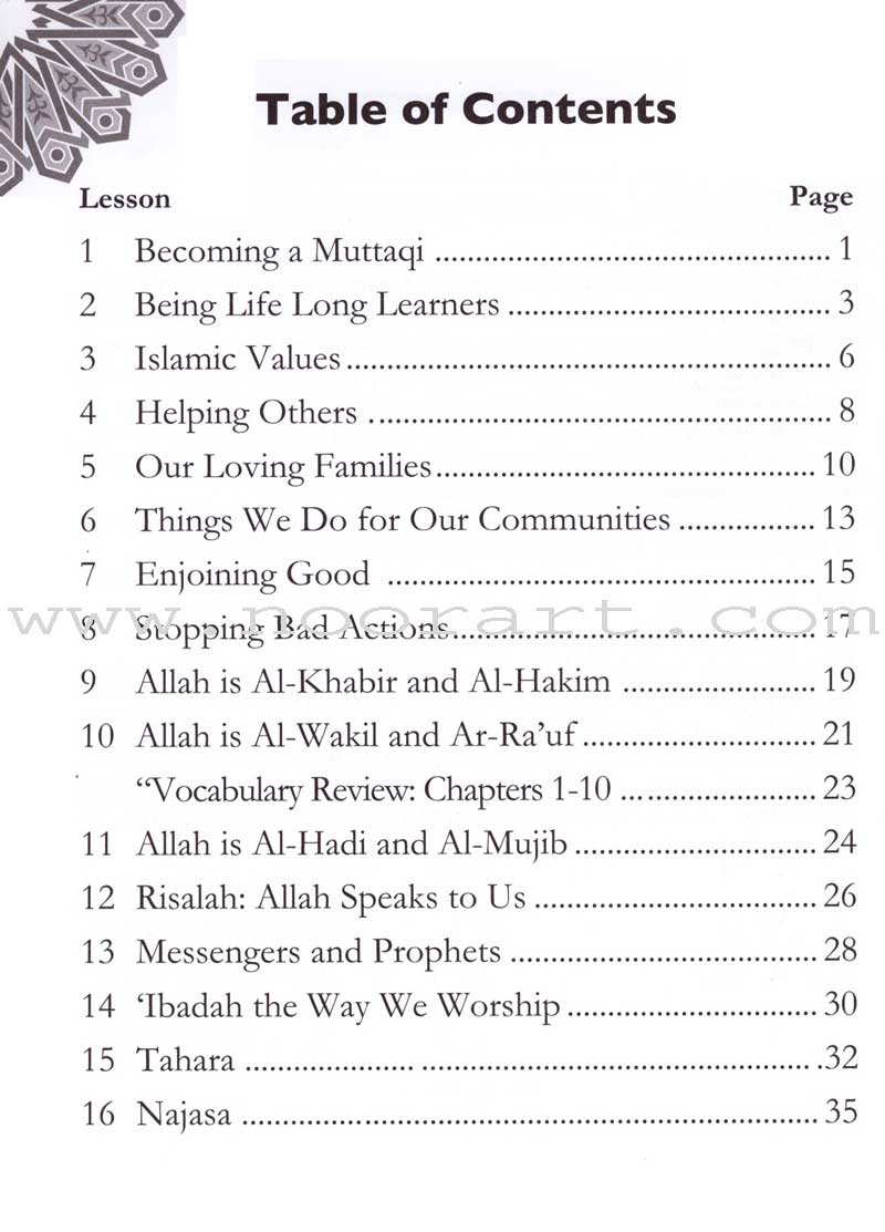 We Are Muslims Workbook: Grade 4