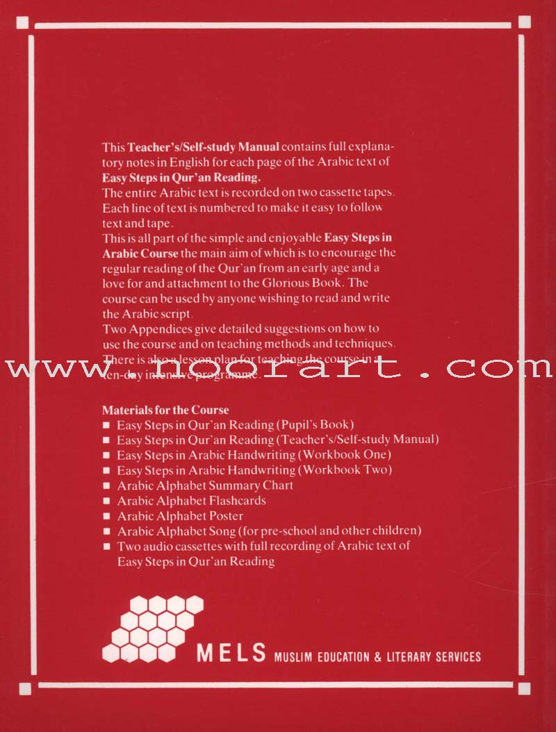 Easy Steps In Quran Reading Teacher’s Self Study Manual