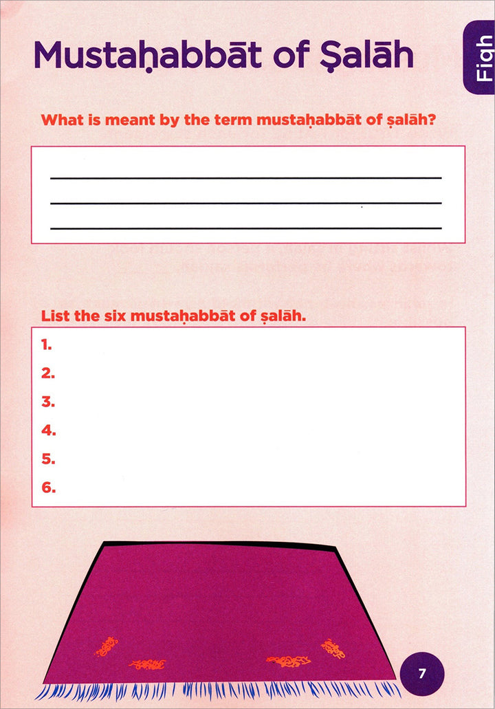 An Nasihah Islamic Curriculum Workbook 7