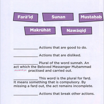 An Nasihah Islamic Curriculum Workbook 2